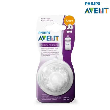 Philips Avent Natural Teat 6m+