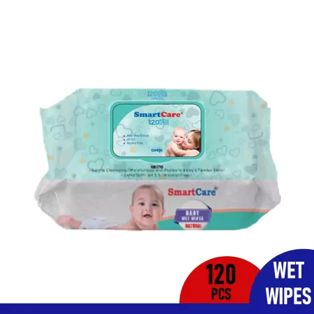 SmartCare Baby Wet Wipes 120 pcs