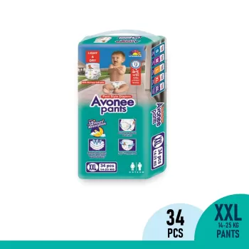 Avonee Pant Style Baby Diaper XXL (14 - 25) kg - 24pcs