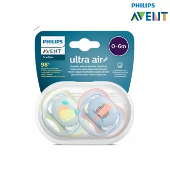 Philips Avent Ultra Air Pacifiers 0-6m