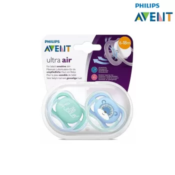 Philips Avent Ultra Air Pacifiers 6-18m